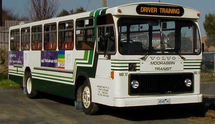 Moorabbin Transit Volvo B6FA Volgren MO17